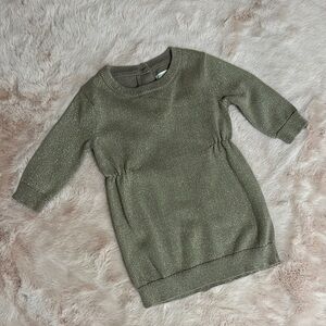 GYMBOREE Sparkly Knit Sweater Dress, Size 3-6M, EUC